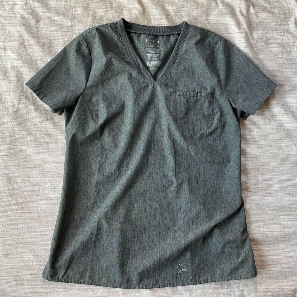 JAANUU Scrub Set - Heather Grey XS/XXS